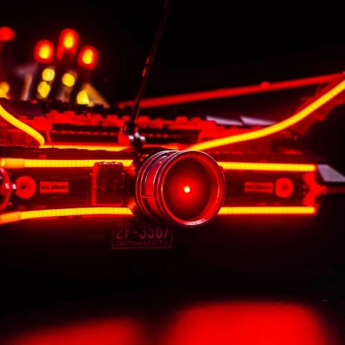 LED Light Set Compatible with Lego 76328 B'atman: The Classic TV Series Batmobile - USB & Battery 2 light sources