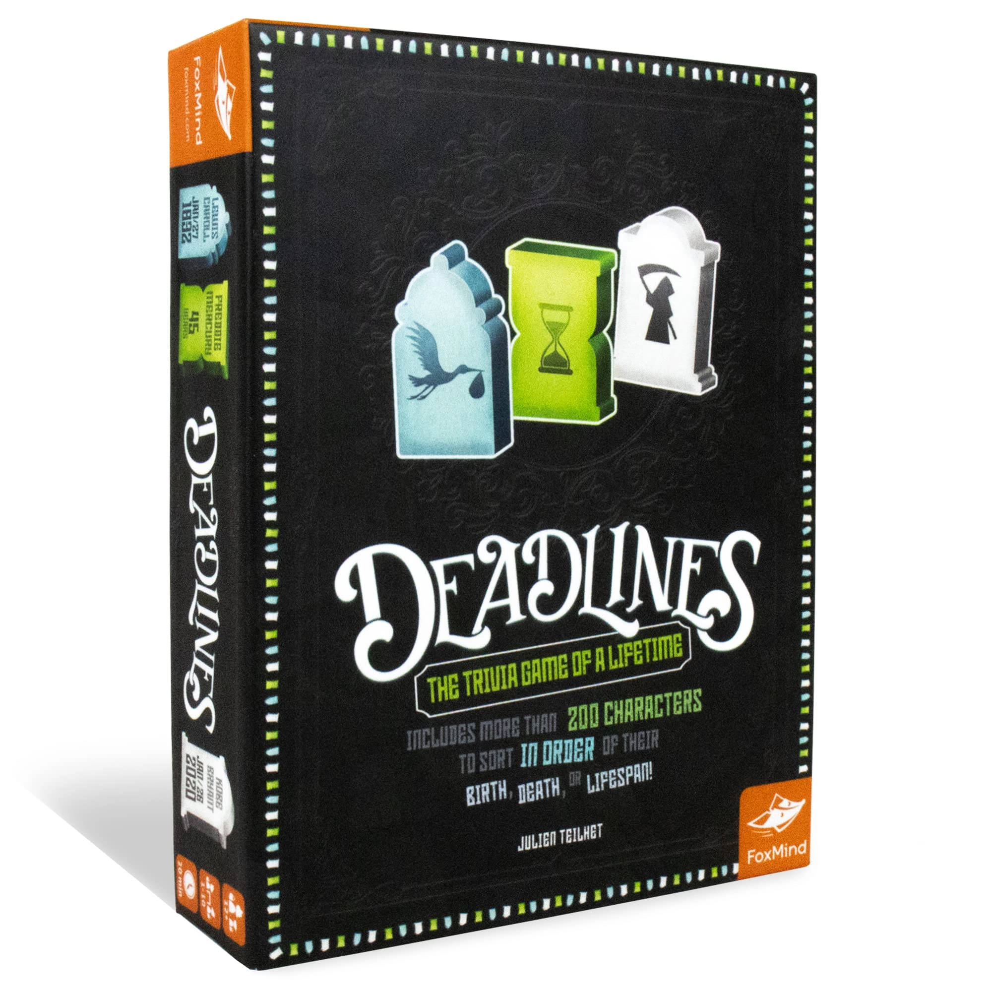 FoxMind Deadlines: Pop Culture - Trivia Card Game