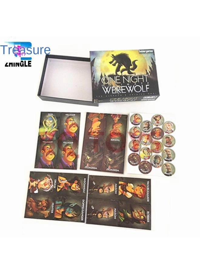 One Night Werewolf - English
