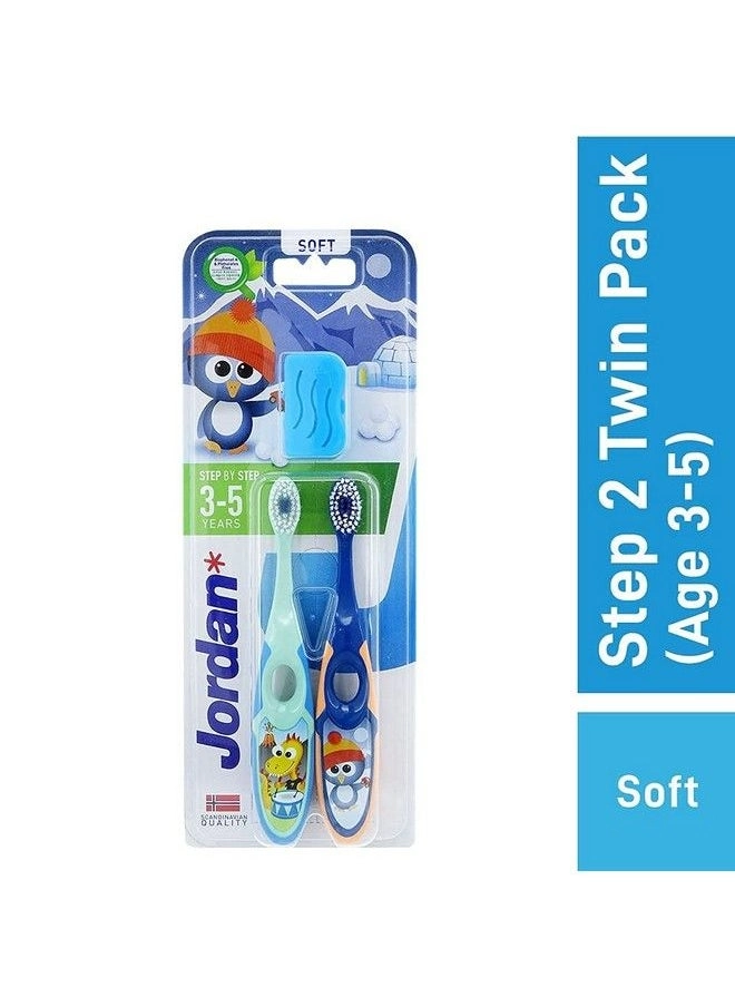 Step 2 Kids Toothbrush - Soft 2-Piece Pack