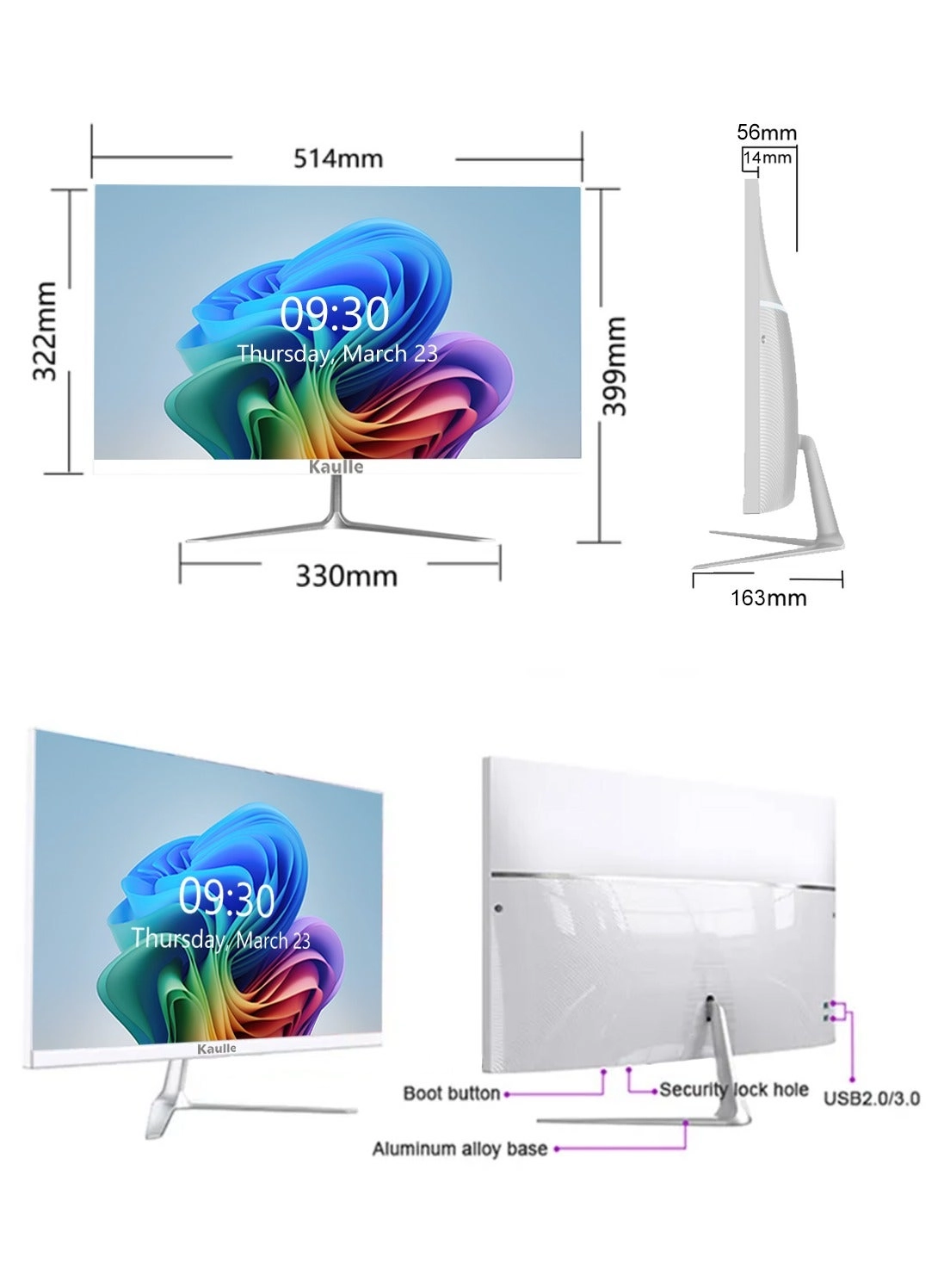 All In One PC - 256GB 23.8 inch Intel Core i5-3320M