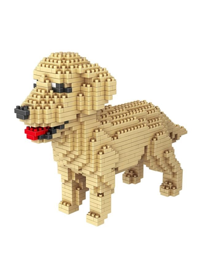 Golden Retriever Dog Building Set (T3705-6-L) - Animals