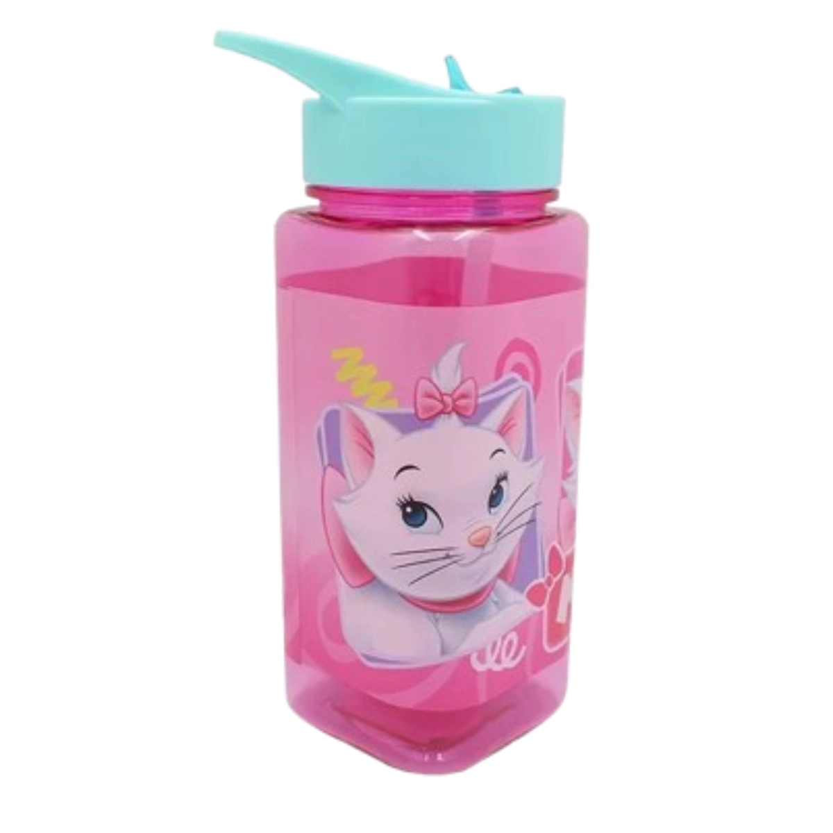Square Water Bottle - Leak-proof lid