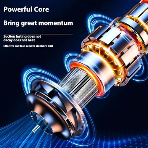 Handheld Vacuum Cleaner - 25-30mins Runtime HEPA Filter