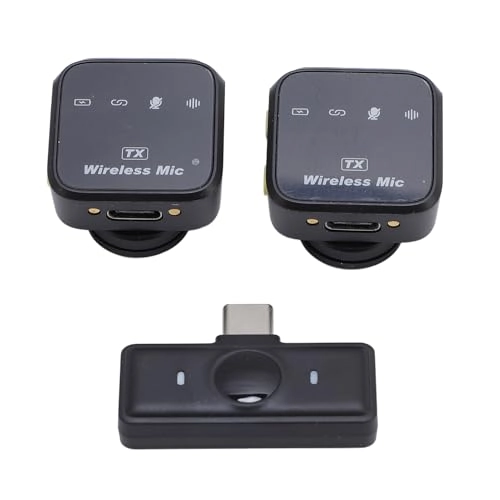Cryfoktbvpexy0675 Wireless Microphone - Noise Cancelling 6-hour Battery