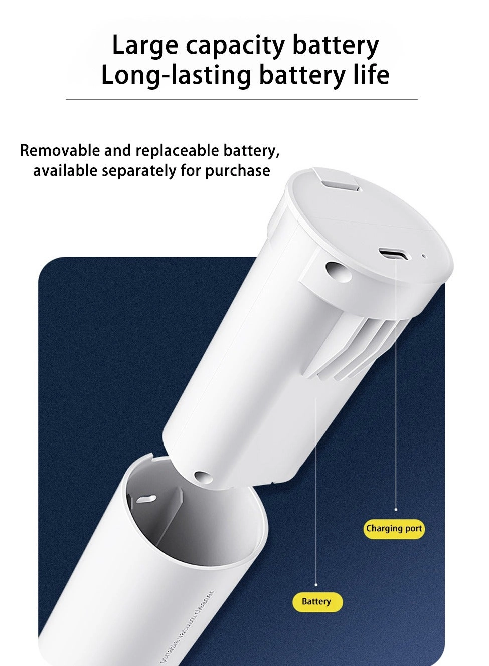 Cordless Dustbuster Handheld Vacuum Cleaner - 13.32 Wh