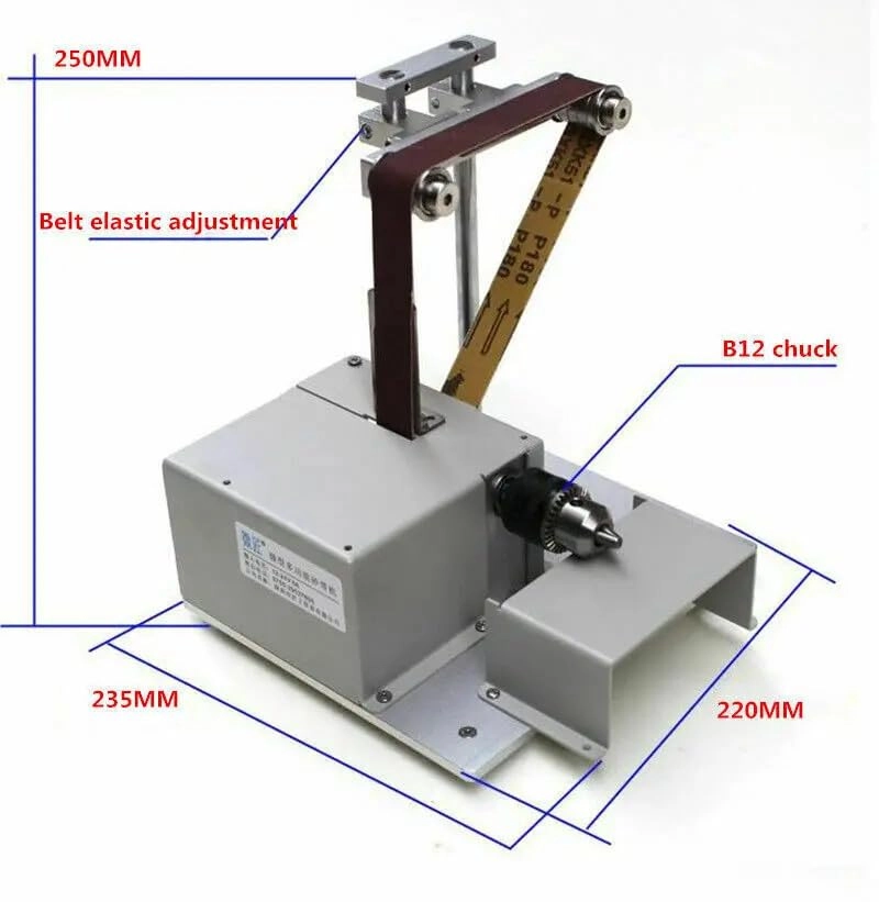 special-shaped polishing sanding machine - 350W 220V 1450rpm