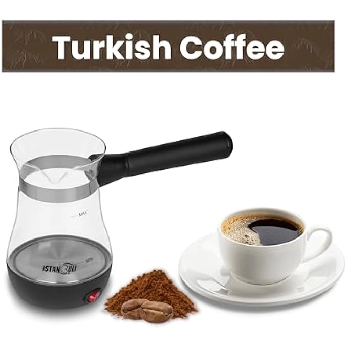 Glass Turkish - Stainless Steel Base