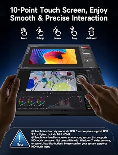 FlipGo Touchscreen - PM0204 16 Inches 2560 x 1600 Pixels