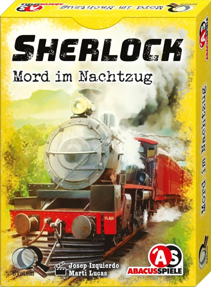 ABACUSSPIELE Sherlock - Mord im Nachtzug - Card Game (German)