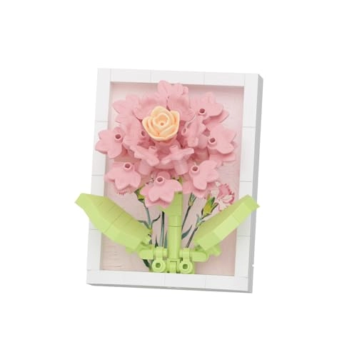 Carnations Mini Flower 3D Picture Frame - 1 pcs