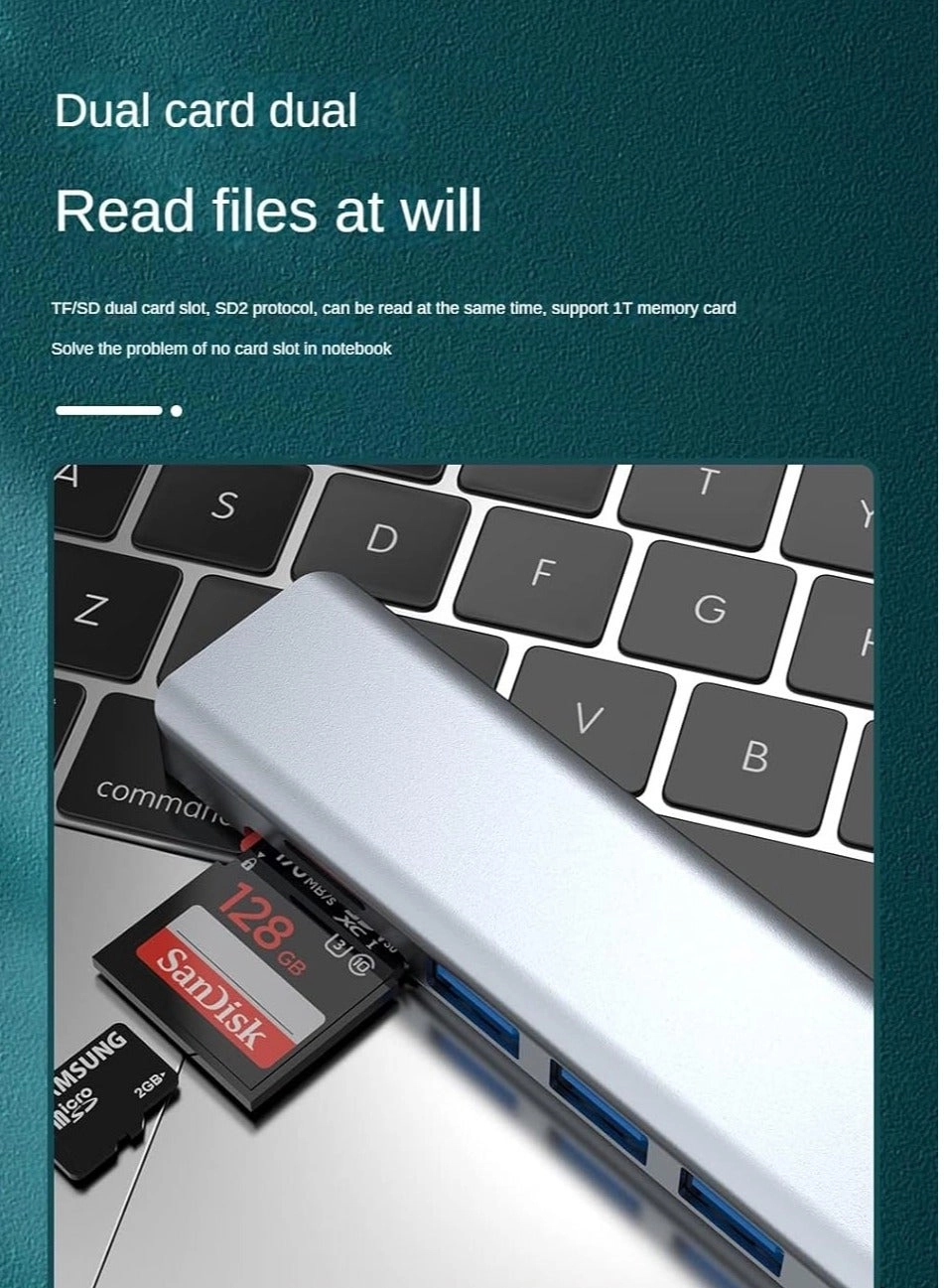 HUB-7IN1 - 4K HDMI 100W PD