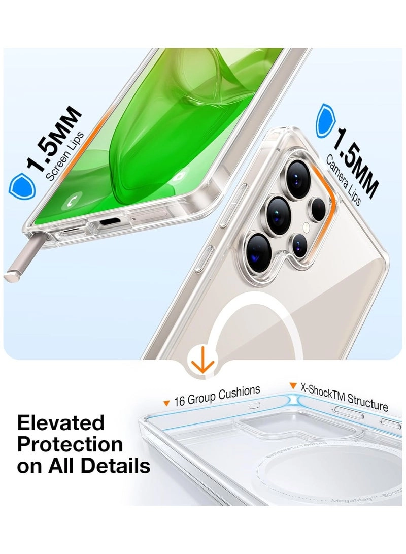 Magnetic Shockproof Case Slim with MagSafe for Samsung Galaxy S25 Ultra