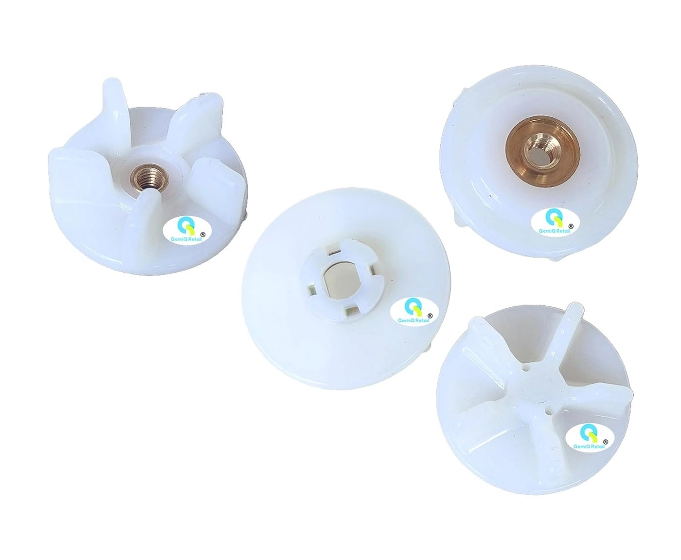 QemiQ Retail Jar Coupler - 2 units + Motor Coupler - 2 units