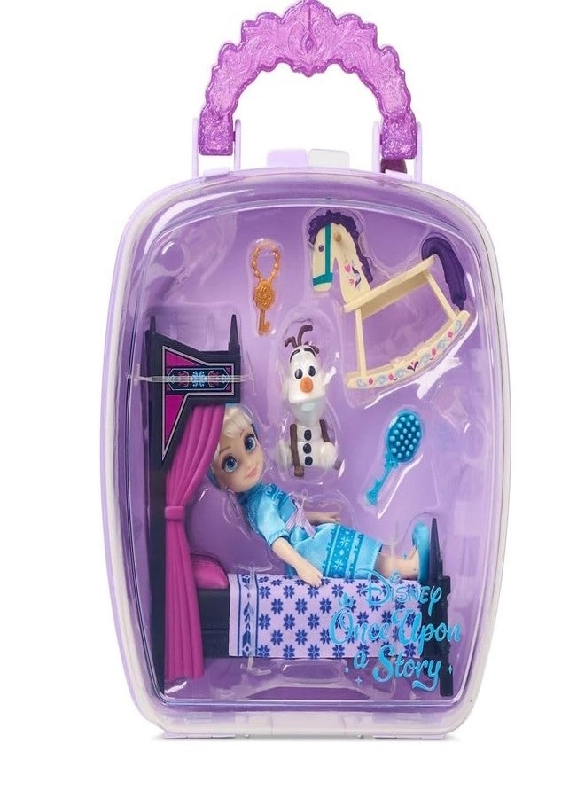 Elsa Mini Doll Playset - 5 Inch Plastic Ages 3+