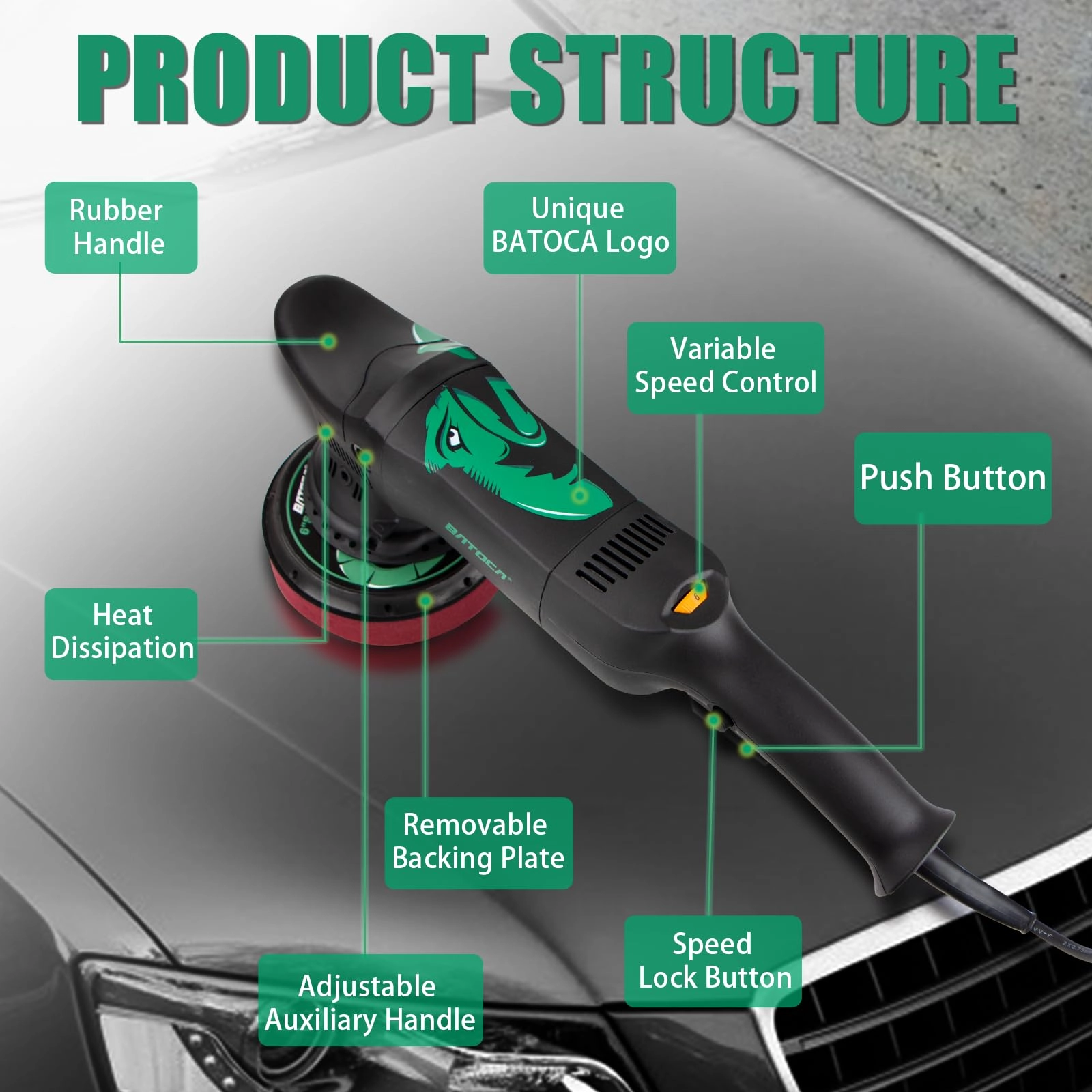 Dual Action Polisher - 700W 150mm
