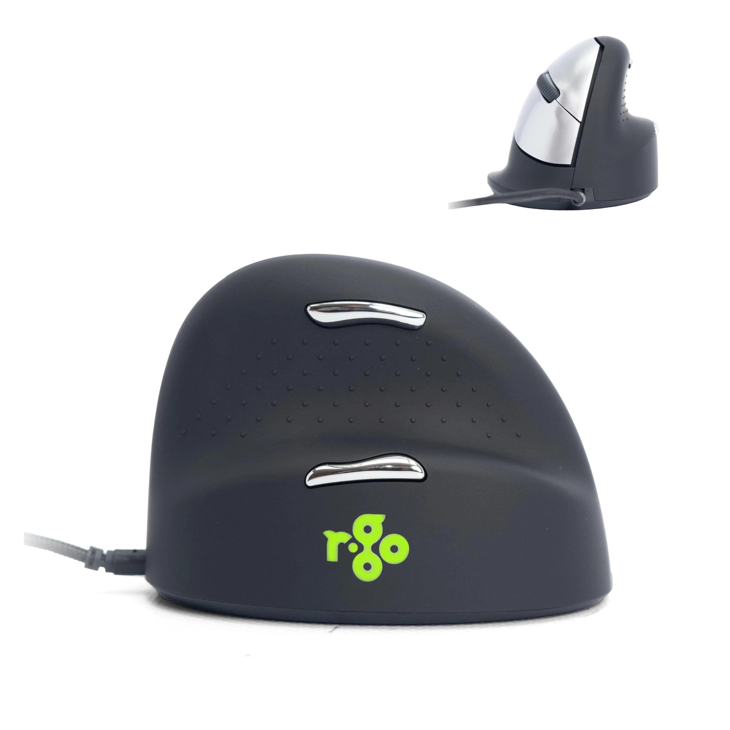 R-Go Tools HE Ergonomic Mouse (Large, Right Handed) - USB