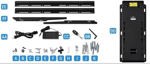 Ceiling TV Mount - 50kg 26-70 inch