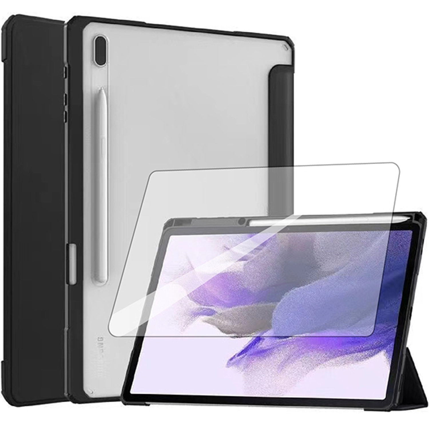 Case with Screen Protector for Galaxy Tab S8 Ultra
