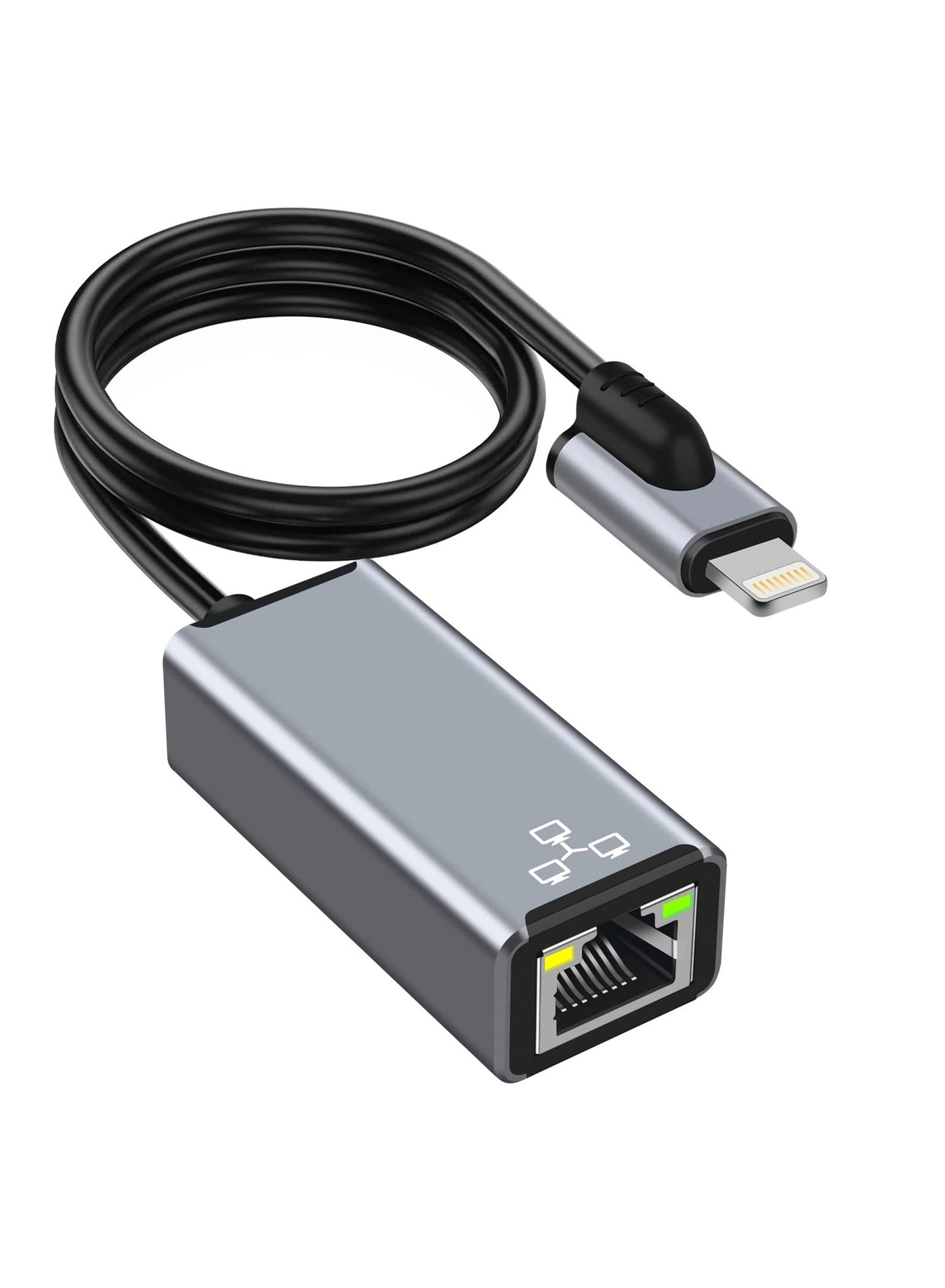 Captaintech Lightning to Ethernet Adapter - 100Mbps