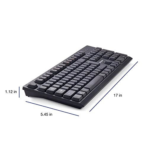 Wireless Keyboard and Mouse Combo