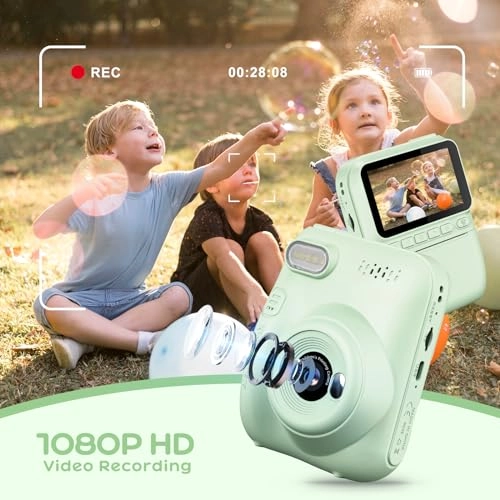 Kids Instant Camera - 3.0 Inch 14MP 1080P