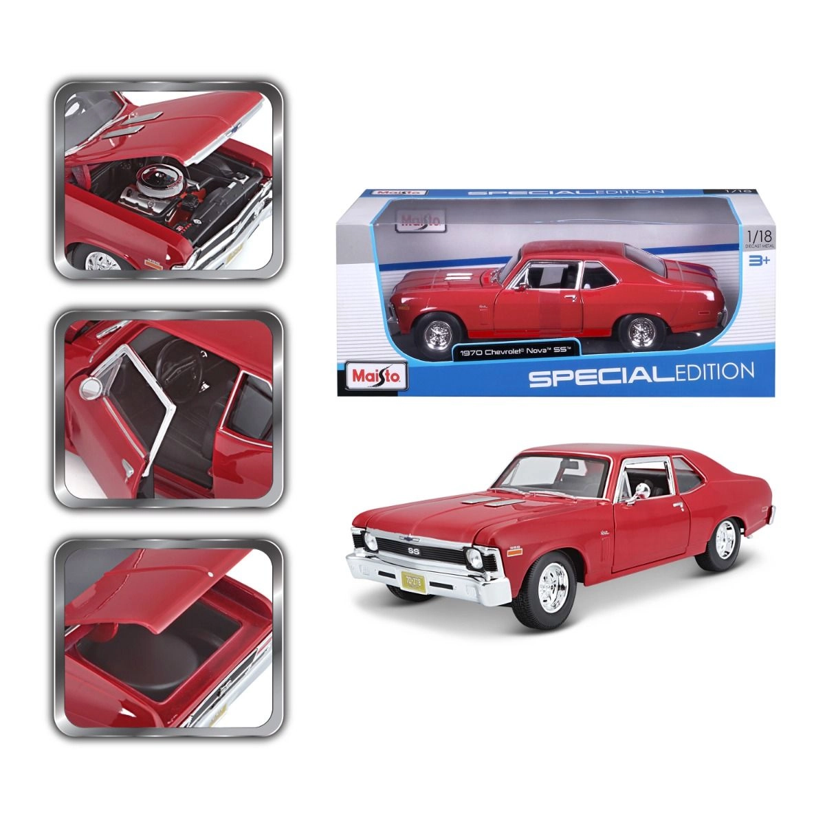 Chevrolet 1970 Nova SS Coupe - 1:18
