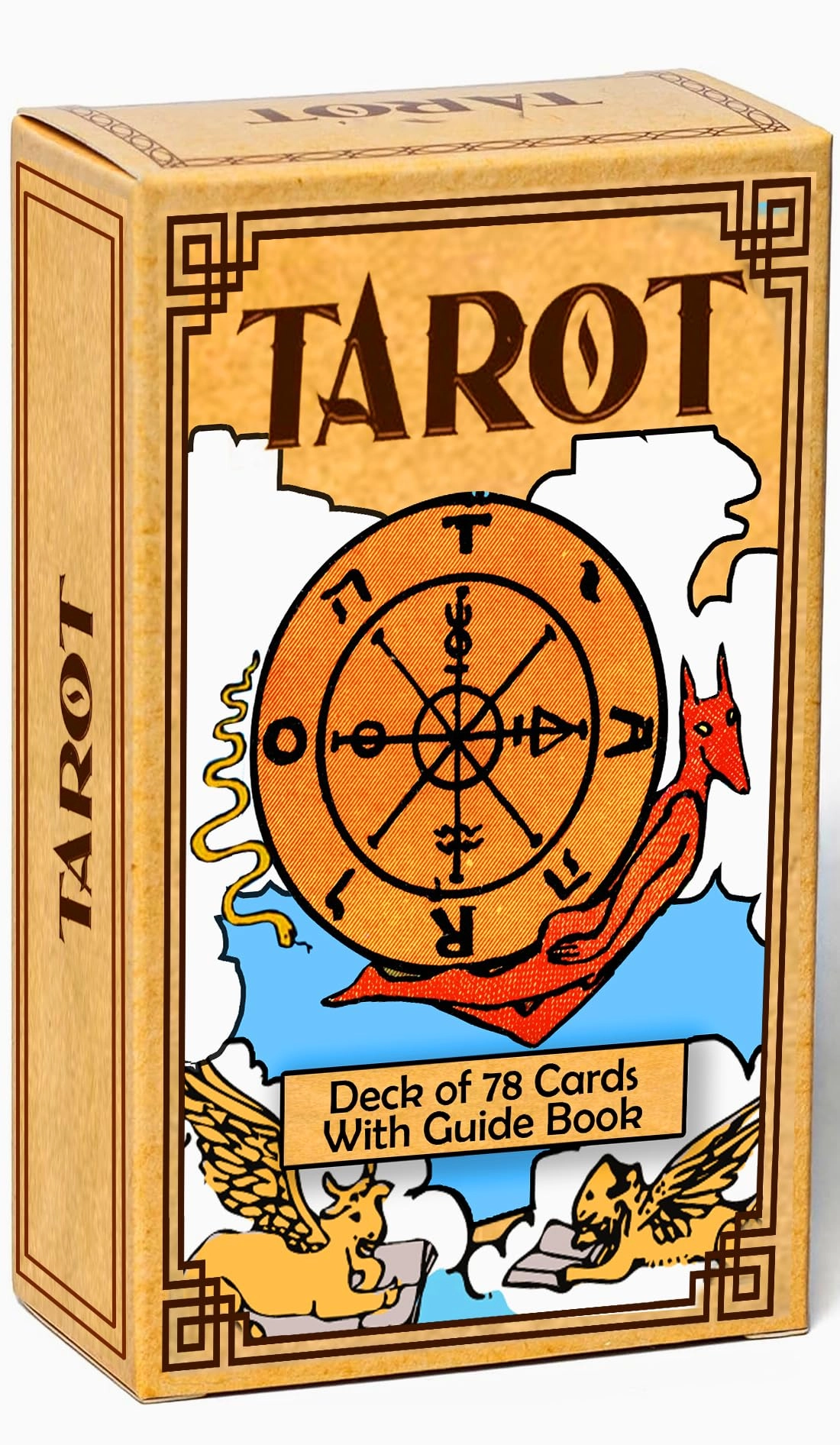 Visaan Rider Waite Tarot Deck - 78 Cards Guidebook