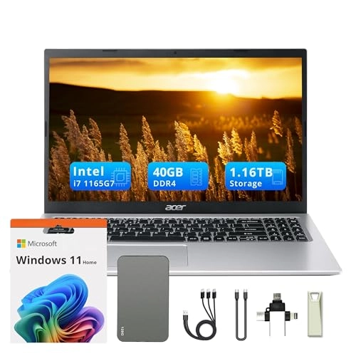 Aspire 3 - 15.6'' Core i7 40GB DDR4 1TB SSD Set