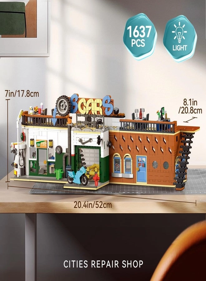 City Building Set - 2 in 1 LED Light