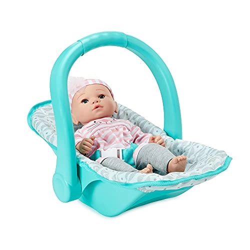 Car Seat/Carrier - 1:6 Scale Soft Gray