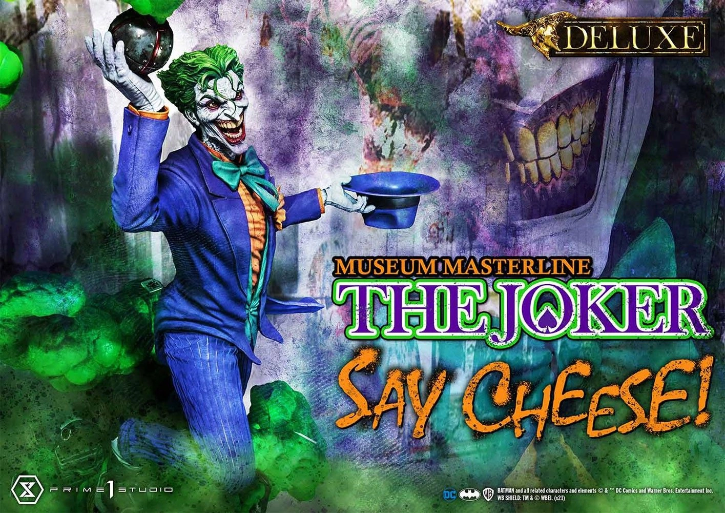 The Joker - Say Cheese DX Bonus Version - Museum Masterline DC Series (99.06 cm)