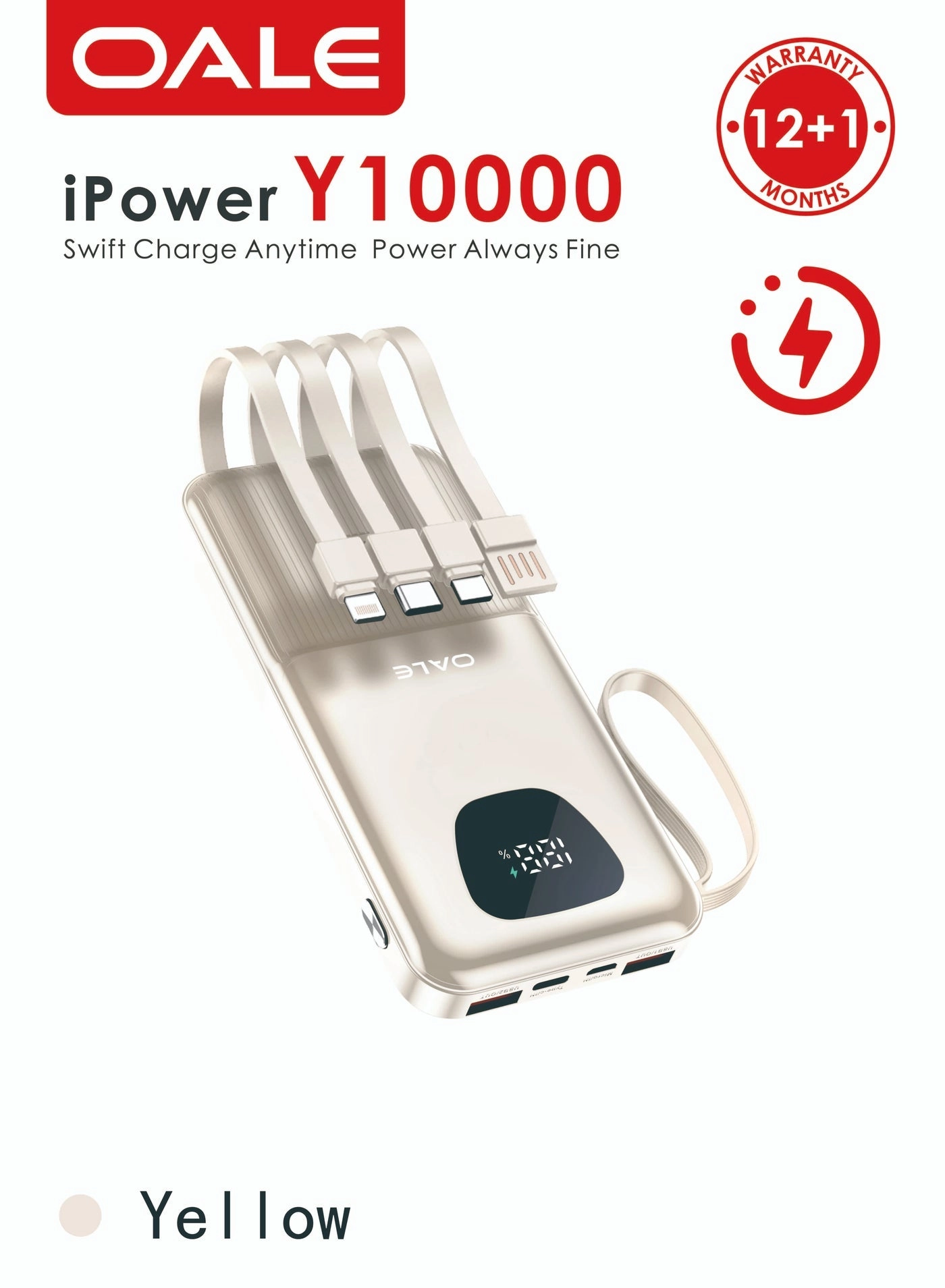 OALE iPower Y10000 - 10000mAh 22.5W Fast Charging