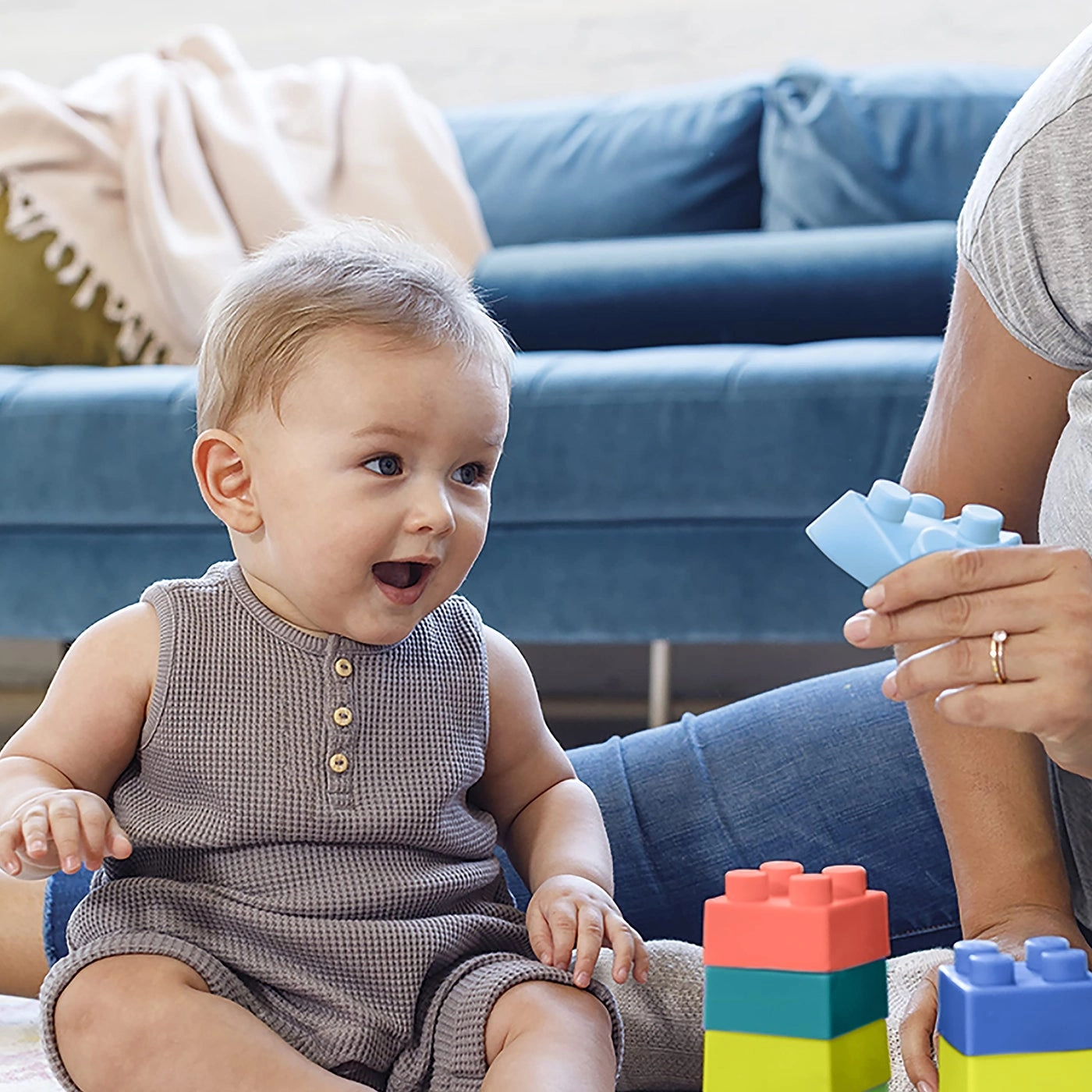 Super Soft Building Blocks - 12pcs