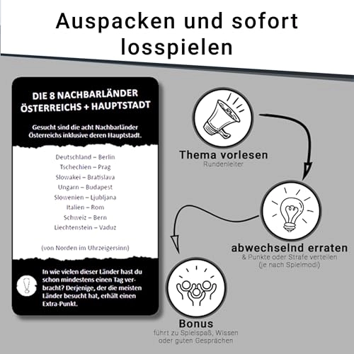 Wer kennt mehr? Österreich - German