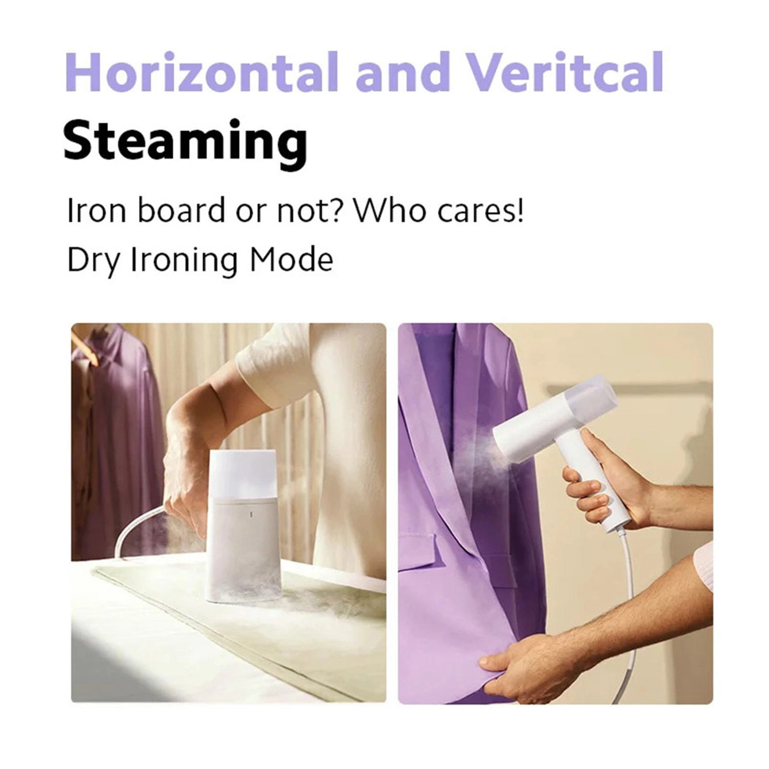 MJGTJ02LF - Garment Steamer 160 mL 1300W