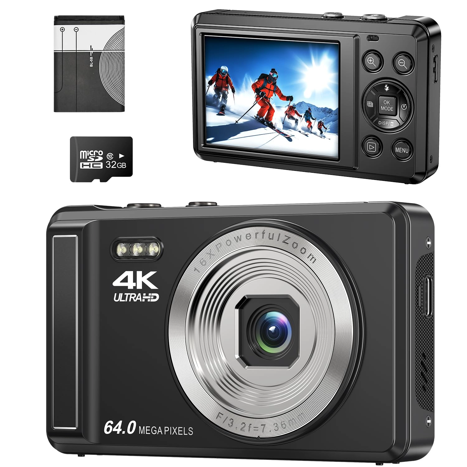 TAUAHA 4K Vlogging Camera