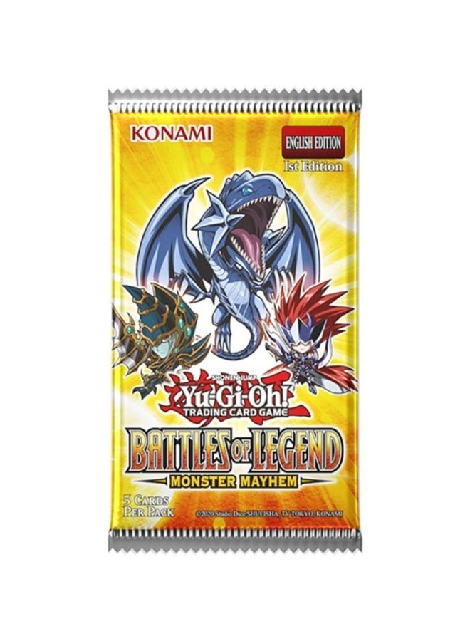 Konami Yu-Gi-Oh Battles of Legend: Monster Mayhem - English 5pcs