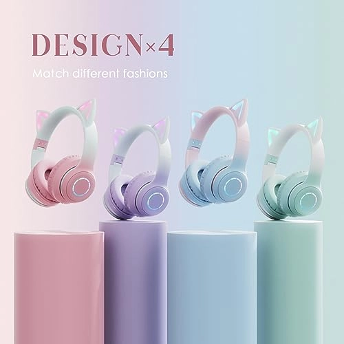 Cute Cartoon Headphones Wireless Headset