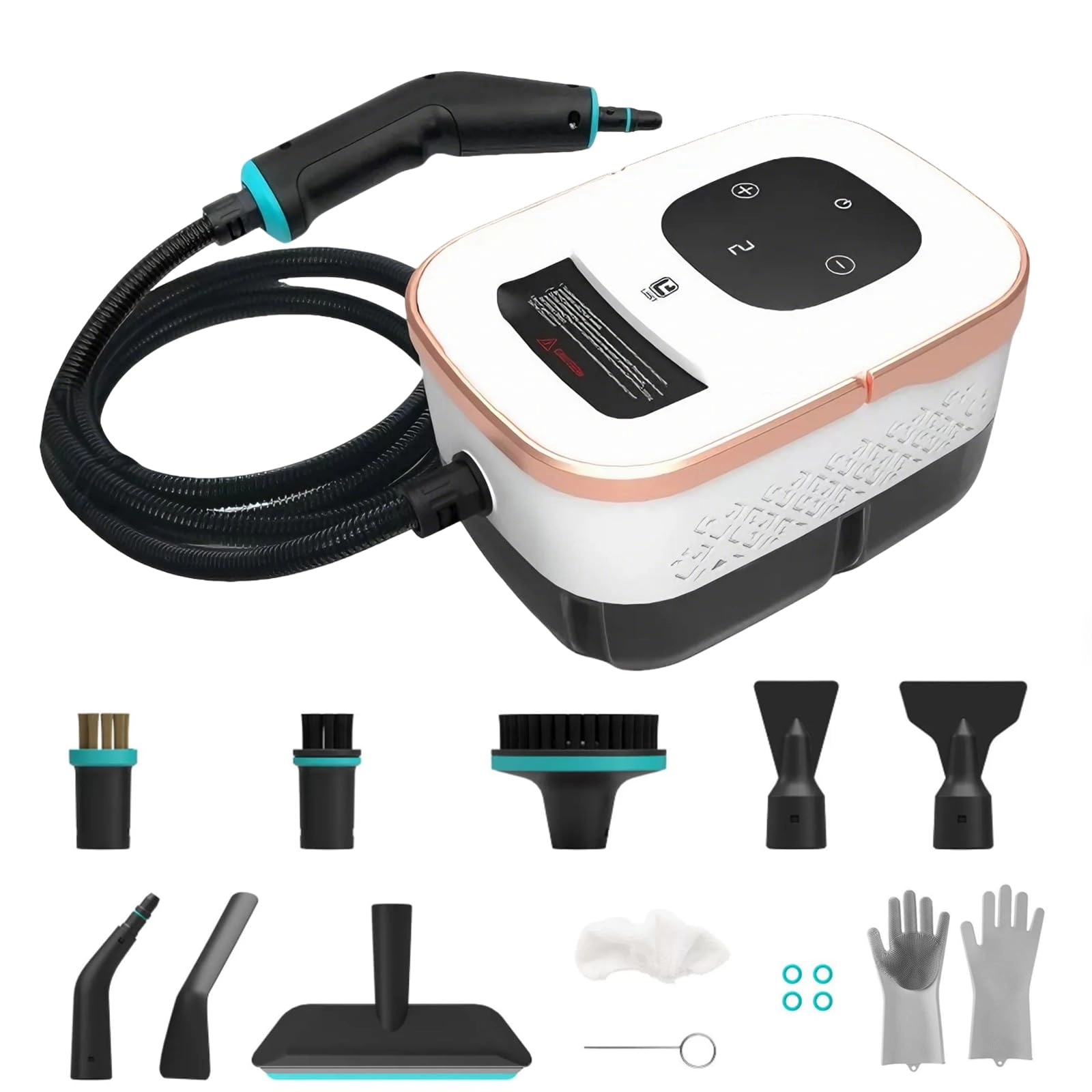 zephviora Handgert Dampfreiniger - 4 bar 1250 ml