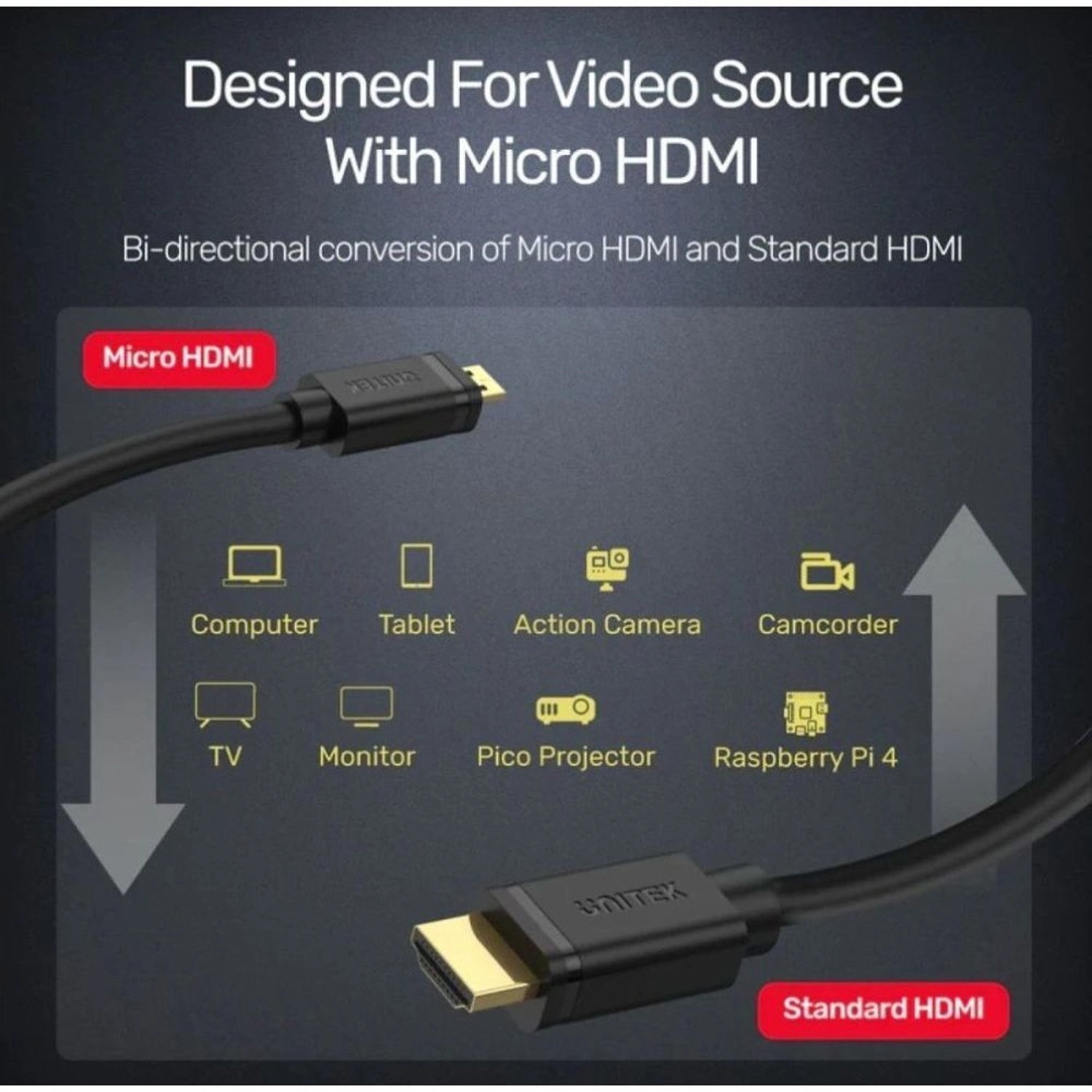 4K HDMI Cable 2m with Ethernet