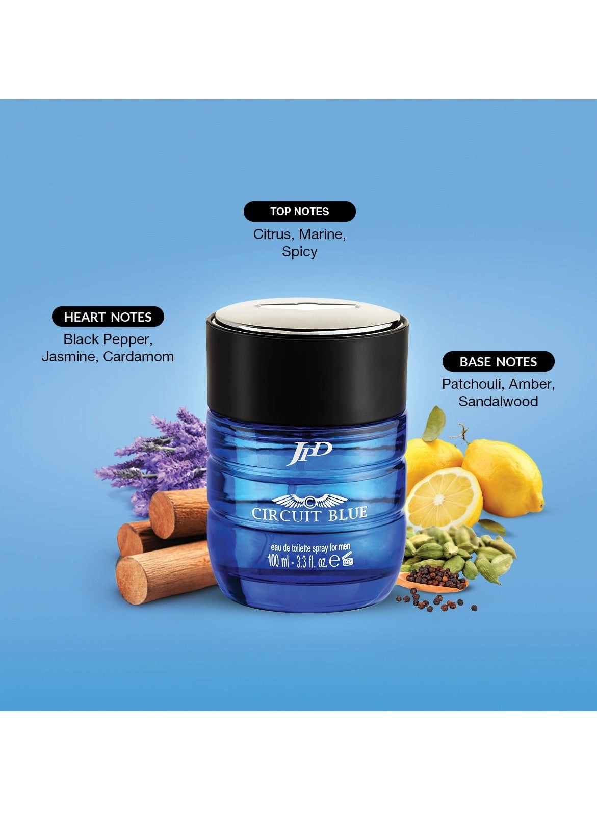 Circuit Blue Eau de Toilette 100ml