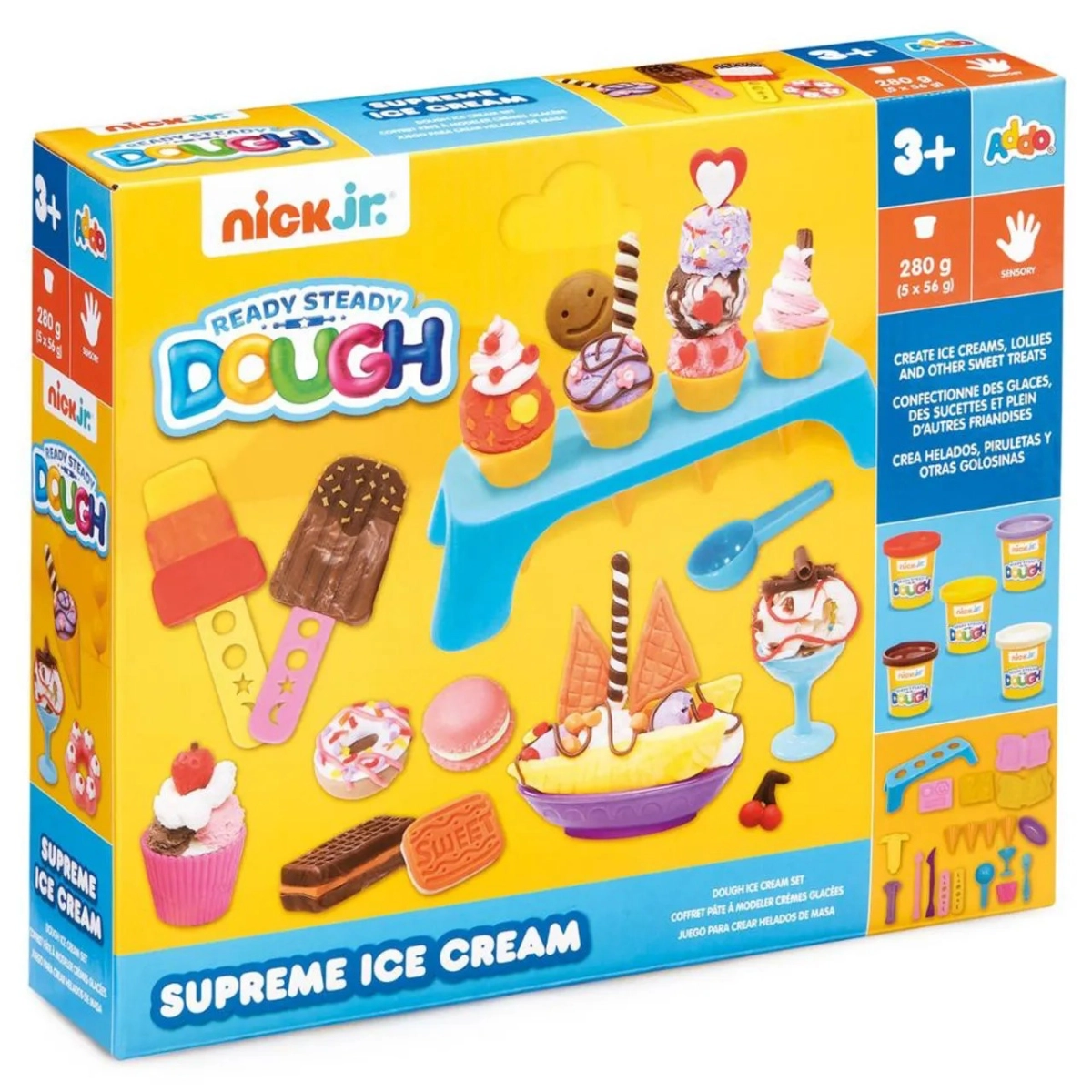 Nick Junior Supreme Ice Cream Play Dough - 3+ years