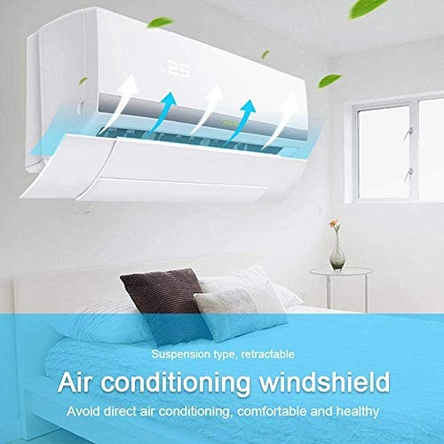 Retractable Air Conditioner Deflector - 22-42.5In Adjustable