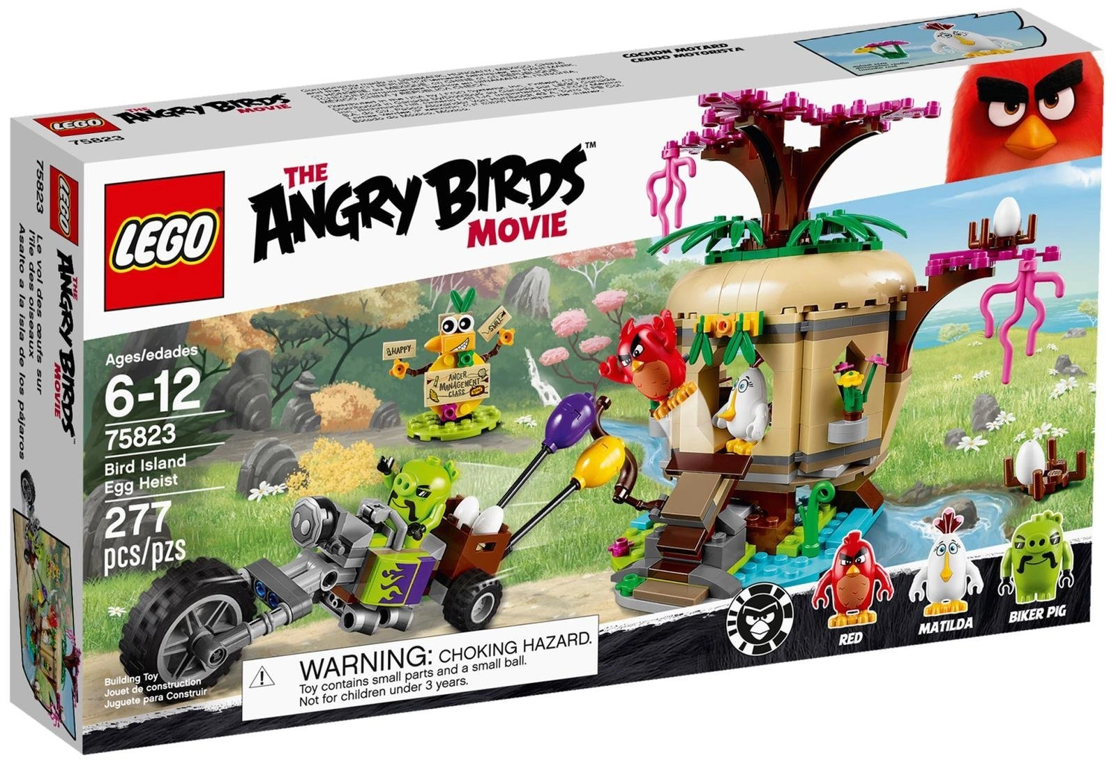 LEGO Angry Birds Bird Island Egg Heist - Floral, Movie