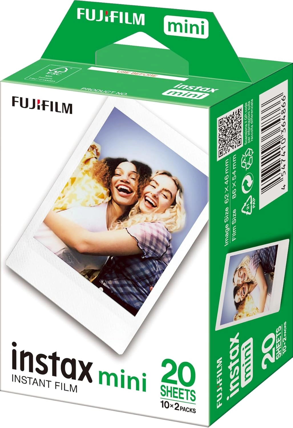 Film For Mini 8/7S - 2 X 10 Sheets