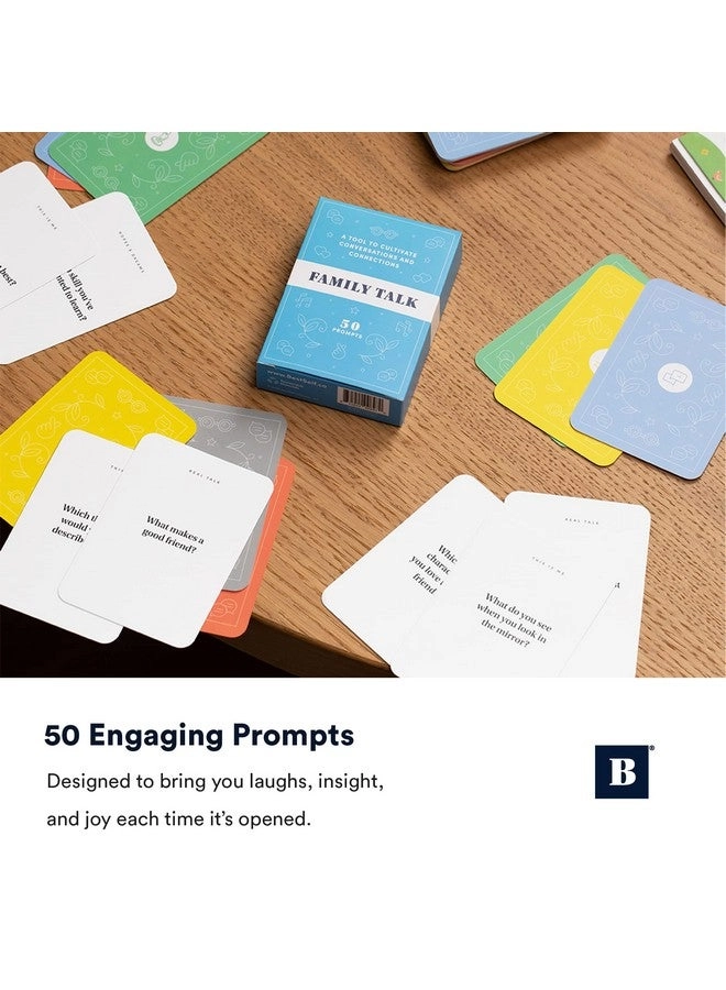 Family Talk Deck - 50 Prompt Card Game
