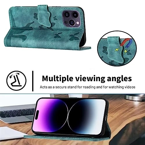 Flip Phone Cover Wallet Protective Case for iPhone 14