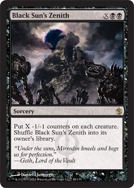 Magic: the Gathering Black Sun's Zenith - Mirrodin Besieged Rare