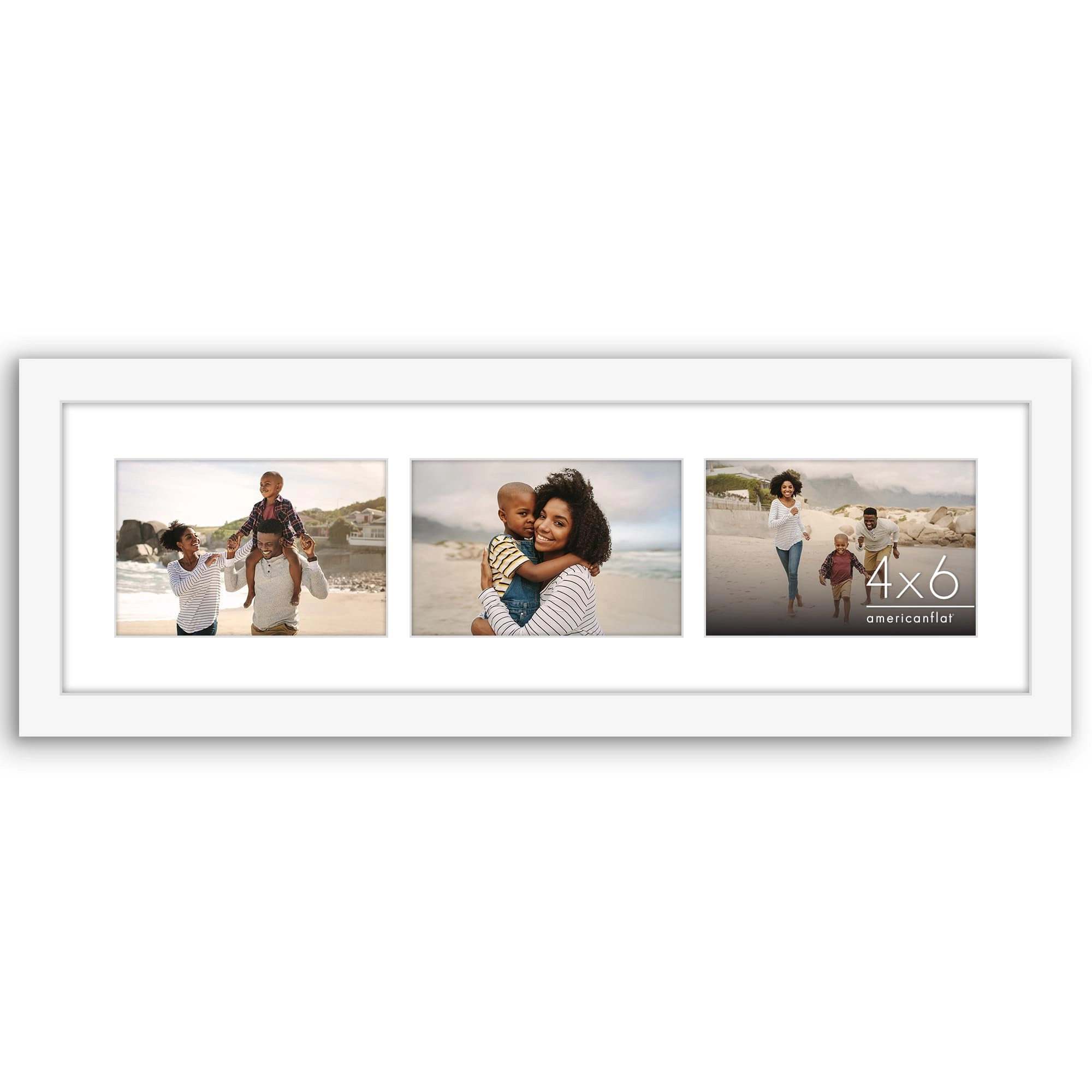 Americanflat Collage Picture Frame - 6x20 3